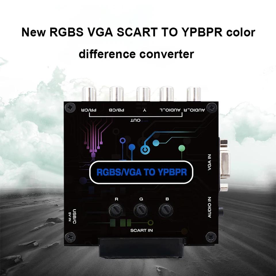 RGBS VGA SCART-YPBPR   ȯ,  ܼ, RGBS VGA SCART-YPBPR Ʈڴ ȯ,  